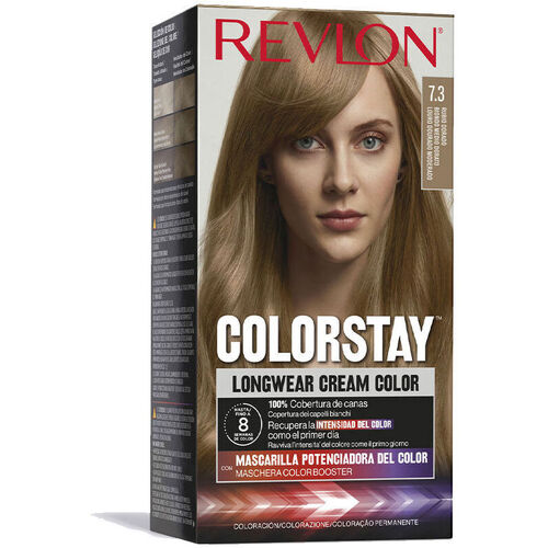 Beauté Femme Colorations Revlon Coloration Permanente Colorstay 7.3-blond Doré 