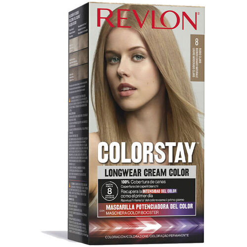 Beauté Femme Colorations Revlon Coloration Permanente Colorstay 8-blond Clair 