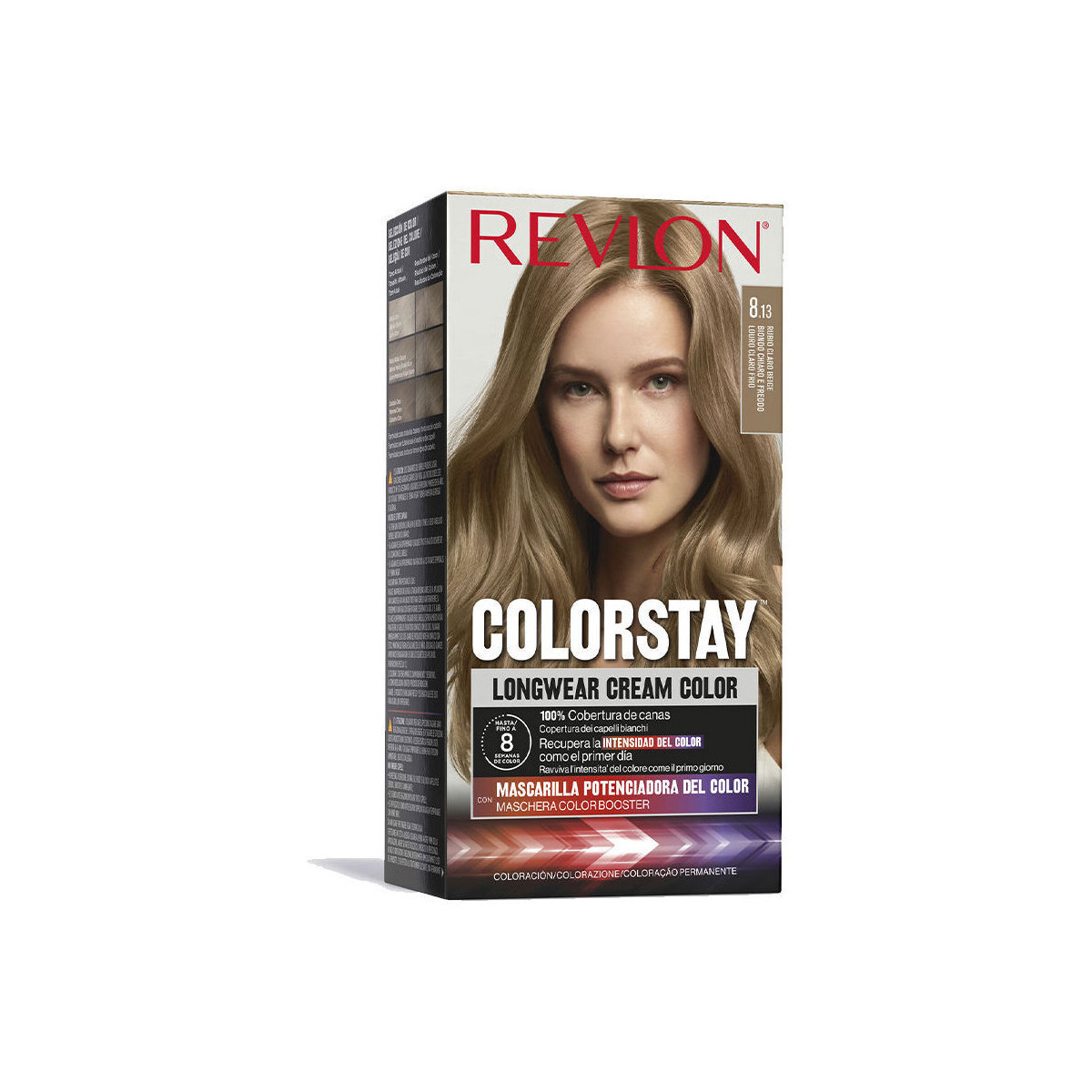 Beauté Femme Colorations Revlon Coloration Permanente Colorstay 8.13-blond Clair Beige 