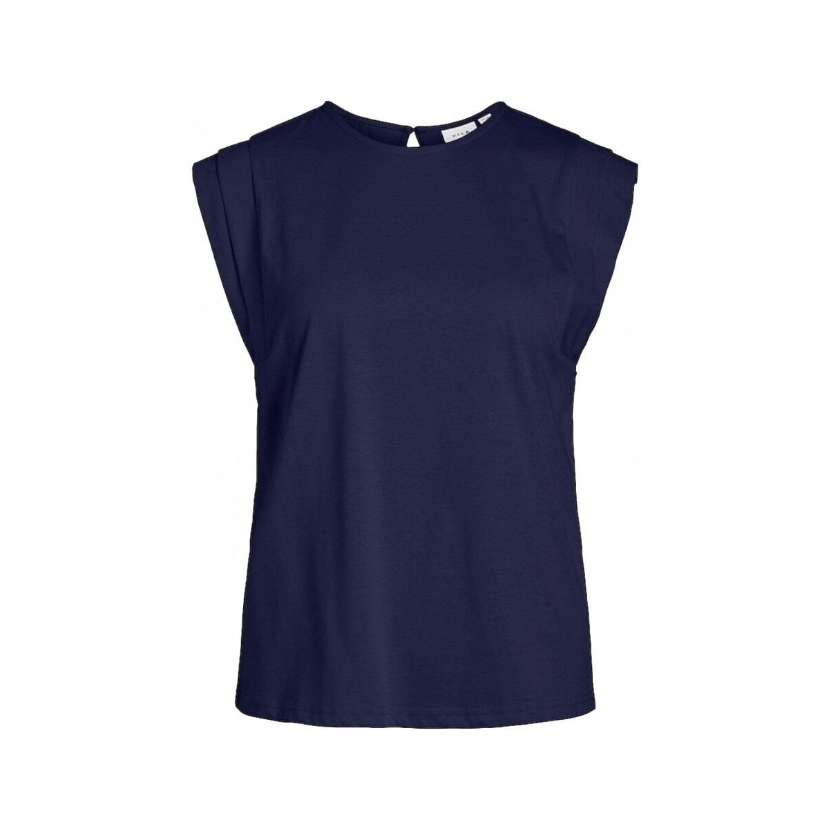 Vêtements Femme Tops / Blouses Only VILA Top Sinata S/S - Navy Blazer Bleu