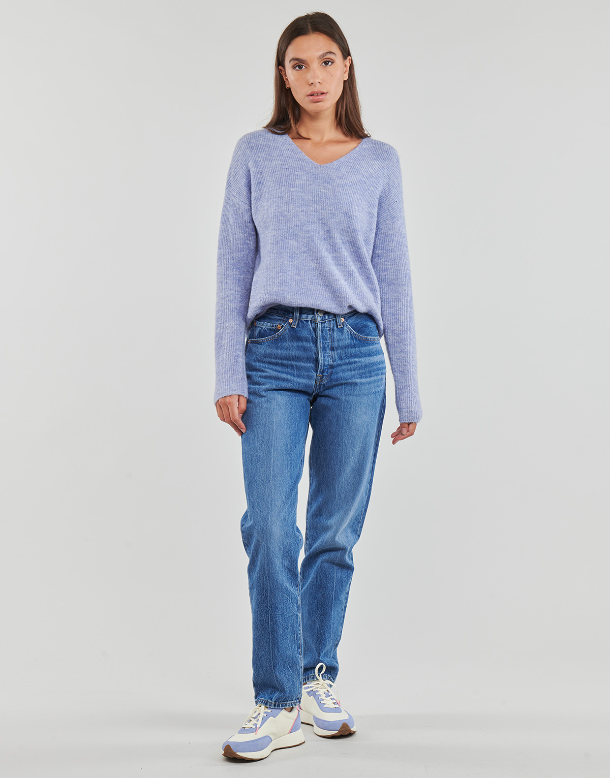 Vêtements Femme Jeans chir droit Levi's 501® '81 Bleu