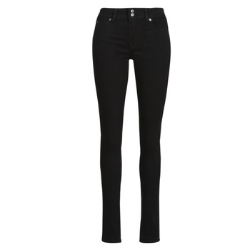 Vêtements Femme Jeans skinny Levi's 711 DOUBLE BUTTON Noir