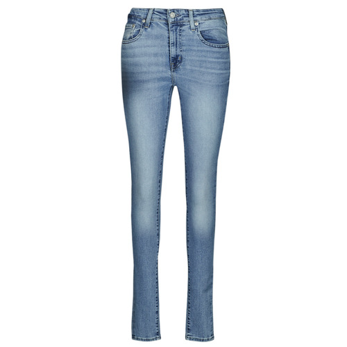 Vêtements cropped Jeans skinny Levi's 721 HIGH RISE SKINNY Bleu Clair