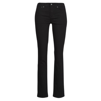 Vêtements Femme Jeans slim Levi's 712 SLIM WELT POCKET Noir