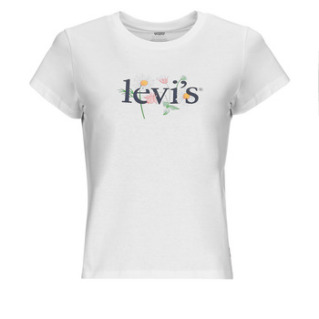 Vêtements Femme T-shirts manches courtes Levi's GRAPHIC AUTHENTIC TSHIRT Blanc