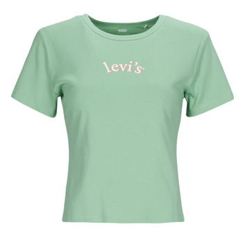 Vêtements Femme T-shirts Urchins manches courtes Levi's GRAPHIC RICKIE TEE Bleu