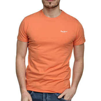 Vêtements Homme T-shirts manches courtes Pepe jeans PM508663 Orange