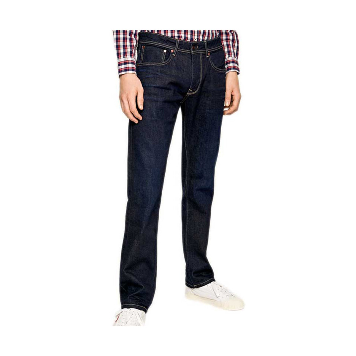 Vêtements Homme Jeans droit Pepe jeans PM205210AB02 Bleu