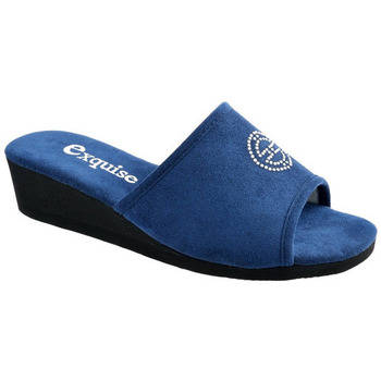 Chaussures Femme Chaussons Exquise YNES470 Bleu