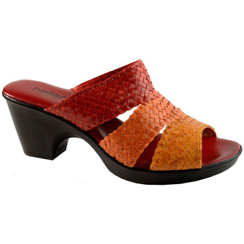Chaussures Femme Mules Heller Lauriane Rouge