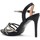 Chaussures Femme Sandales et Nu-pieds Keys sandale élégante avec strass Noir