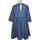 Vêtements Femme Robes courtes Mademoiselle R robe courte  36 - T1 - S Bleu Bleu