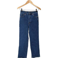 Vêtements Femme label Jeans H&M jean droit femme  32 Bleu Bleu