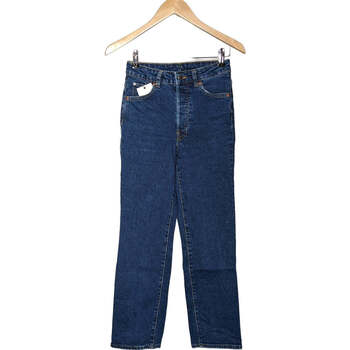 Vêtements Femme Jeans H&M jean droit femme  32 Bleu Bleu
