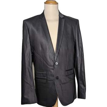 Vêtements Homme Toujours à carreaux Zara veste de costume  42 - T4 - L/XL Noir Noir