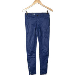 Vêtements Femme Pantalons Teddy Smith pantalon slim femme  36 - T1 - S Bleu Bleu