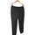 Vêtements Femme Pantalons Uniqlo pantalon slim femme  40 - T3 - L Noir Noir