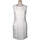 Vêtements Femme Robes courtes Laura Clément robe courte  38 - T2 - M Blanc Blanc