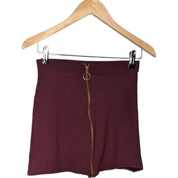Vêtements Femme Jupes Gilets / Cardigans jupe courte  36 - T1 - S Violet Violet