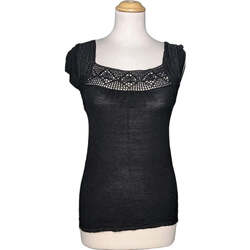 Vêtements Femme T-shirts & Polos Caroll top manches courtes  34 - T0 - XS Noir Noir
