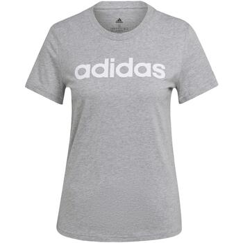 Vêtements Femme T-shirts manches courtes adidas Originals W lin t Gris