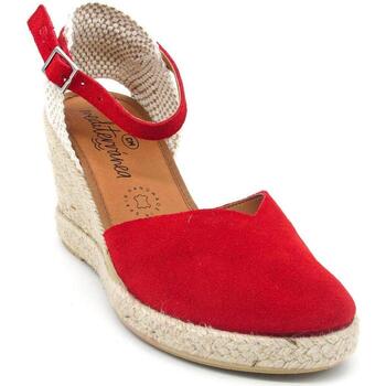 Chaussures Femme Sandales et Nu-pieds Mediterranea  Rouge