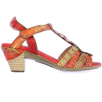 Chaussures Femme Sandales et Nu-pieds Laura Vita BECTTINOO 05 Rouge
