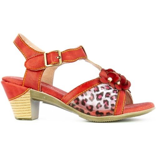 Chaussures Femme Sandales et Nu-pieds Laura Vita BECTTINOO 25 Rouge