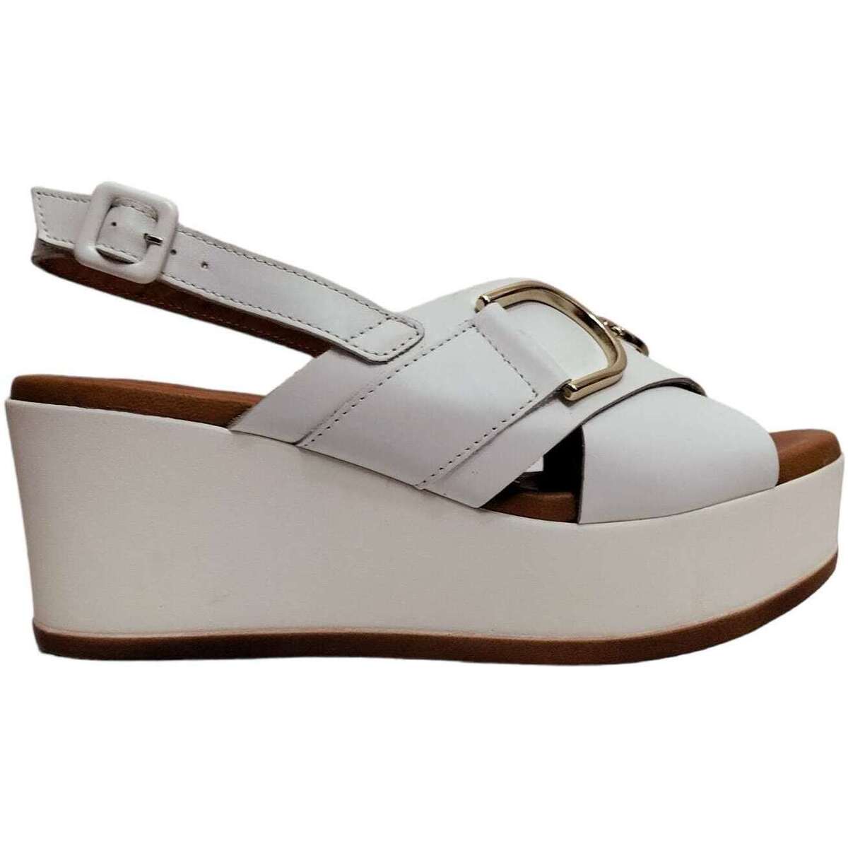 Chaussures Femme Sandales et Nu-pieds Susimoda 21290-BIANCO Blanc