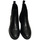 Chaussures Femme Bottines Frau 98L3-NERO Noir