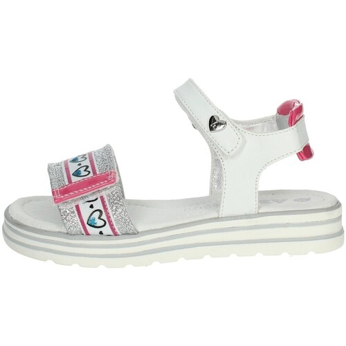 Chaussures Fille Sandales et Nu-pieds Asso AG-14964 Blanc