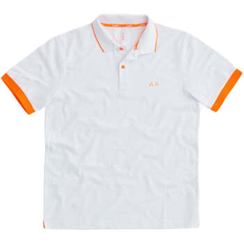 Vêtements Homme T-shirts & check Polos Sun68  Blanc