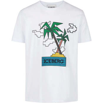 Vêtements Homme T-shirts & Polos Iceberg  Blanc