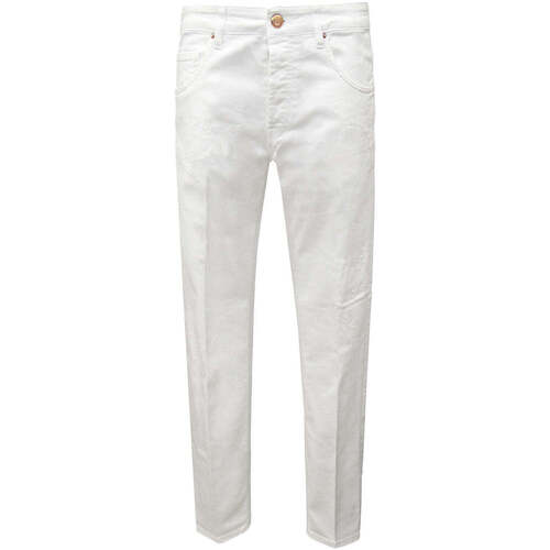 Vêtements Homme Jeans Lifestyle Calvin Klein Jeans Lifestyle CKJM106  Blanc