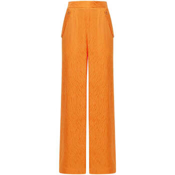 Vêtements Femme Pantalons Simona Corsellini  Orange