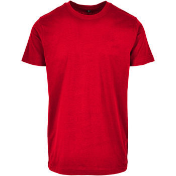 Vêtements Homme T-shirts manches longues Build Your Brand BB010 Rouge