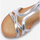 Chaussures Femme Sandales et Nu-pieds La Modeuse 66387_P154278 Argenté