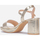 Chaussures Femme Sandales et Nu-pieds La Modeuse 66638_P155251 Doré