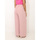 Vêtements Femme Pantalons La Modeuse 66729_P155438 Rose