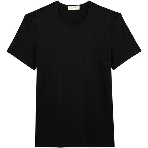 Vêtements Toutes les nouveautés de la saison Achel Par Lemahieu T-shirt col rond homme noir Noir