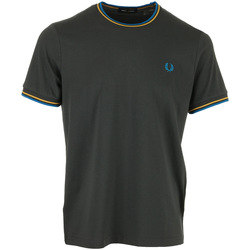 Vêtements Homme T-shirts manches courtes Fred Perry Twin Tipped Gris