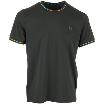 Vêtements Homme Russell Athletic cropped polo in navy Fred Perry Twin Tipped Gris