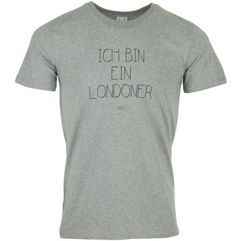 Vêtements Homme T-shirts manches courtes Civissum Ich Bin Ein Londoner Tee Noir