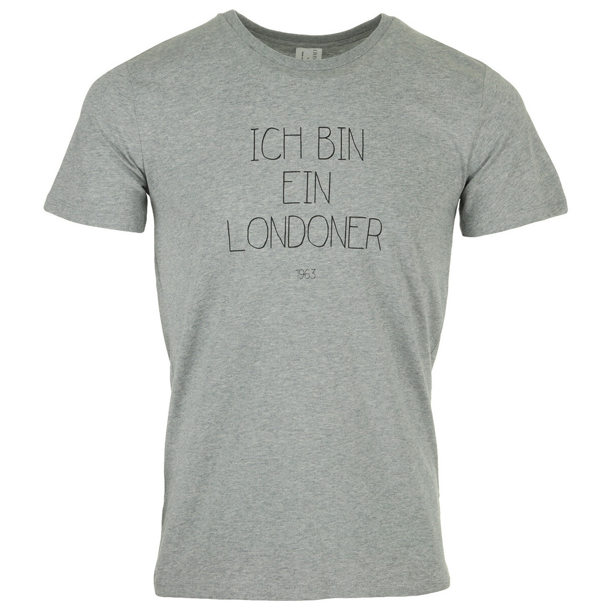 Vêtements Homme T-shirts manches courtes Civissum Ich Bin Ein Londoner Tee Noir