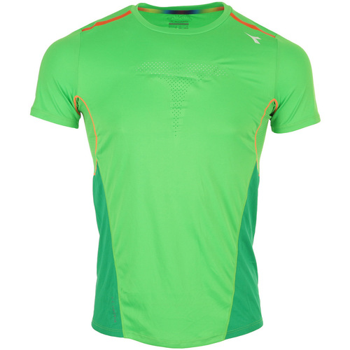 Vêtements Homme T-shirts manches courtes Sportschuh Diadora T-Shirt Top Vert
