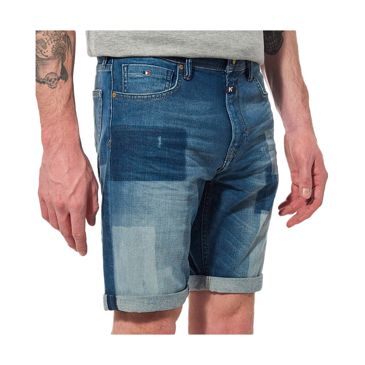 Vêtements Homme Shorts / Bermudas Kaporal VITOH22M8J Bleu
