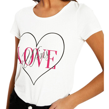 Vêtements Femme T-shirts manches courtes Morgan 231-DWIN Blanc
