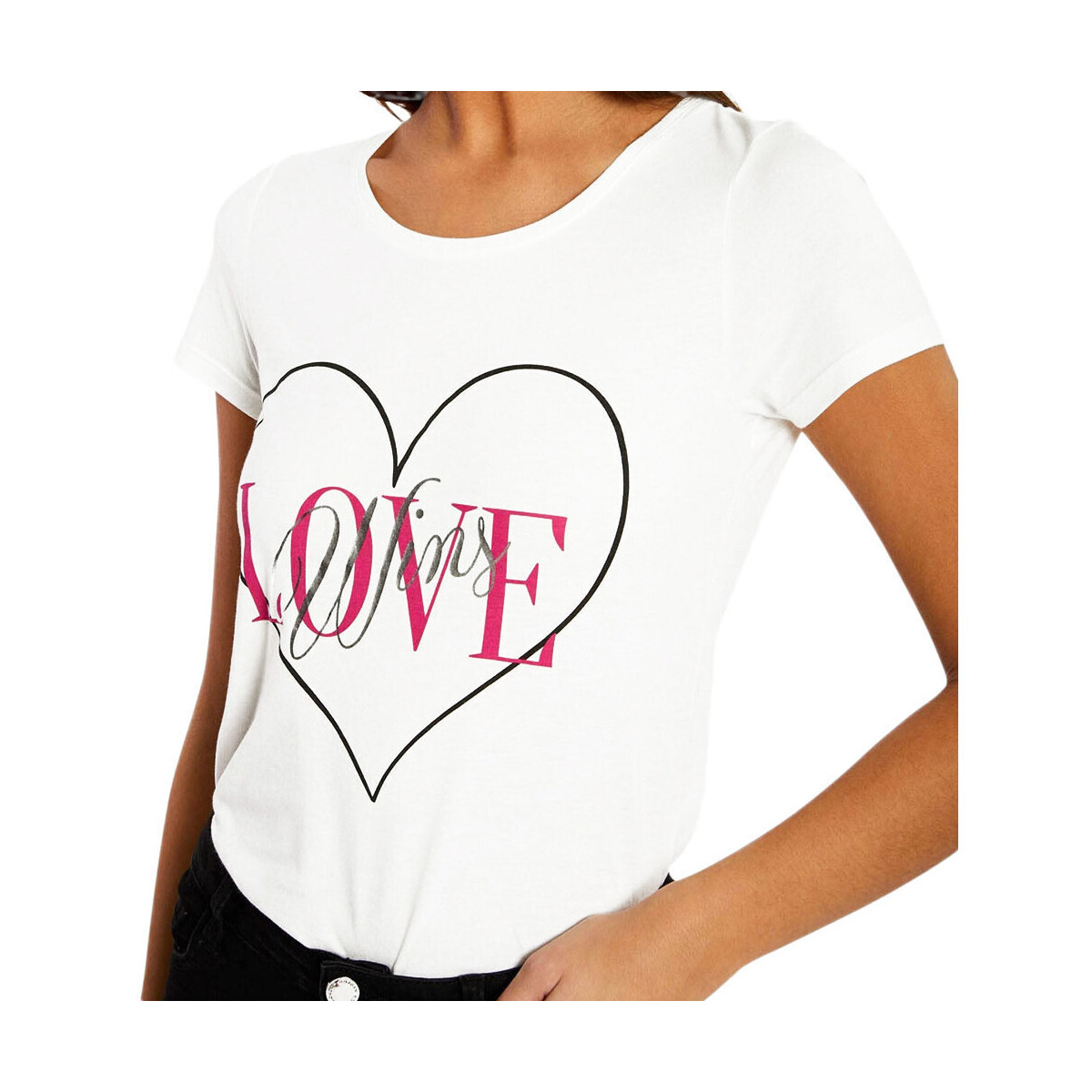Vêtements Femme T-shirts & Polos Morgan 231-DWIN Blanc