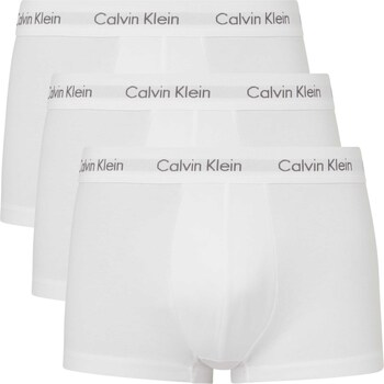 Sous-vêtements Homme Caleçons Calvin Klein Jeans 3P Low Rise Trunk Blanc