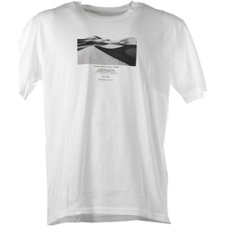 Vêtements Homme T-shirts & Polos Selected Slhrelaxmorrey Print Ss O-Neck Tee W Blanc